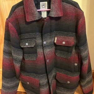 Cinch Black and Brown Plaid Outerwear